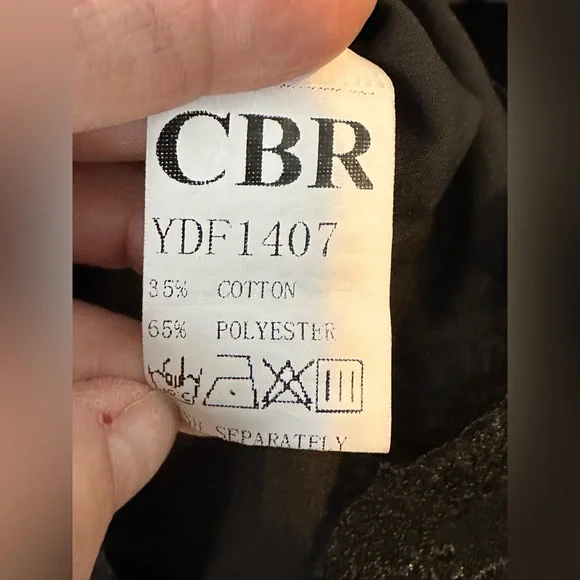 Black Lace Trim Ruffle Mini Dress Size Medium V-Neck Short Sleeve Party Dress - Picture 7 of 13